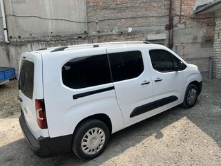 Рейлінги OmsaLine Solid (2 шт, сірі) довга база для Peugeot Partner/Rifter 2019- рр