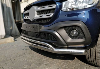 Передній подвійний ус Vegas (нерж, 76мм) для Mercedes X class