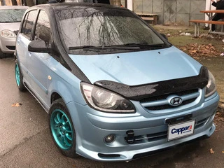 Дефлектор капота 2006-2025 (EuroCap) для Hyundai Getz