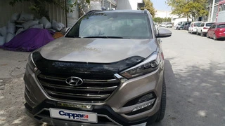 Дефлектор капоту (EuroCap) для Hyundai Tucson TL 2016-2021рр