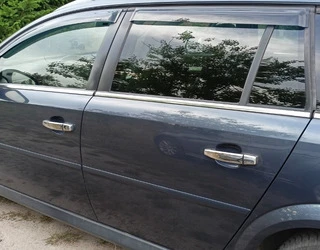 Накладки на ручки (4 шт., нерж) OmsaLine - Італійська нержавійка для Opel Vectra C 2002-2008 рр