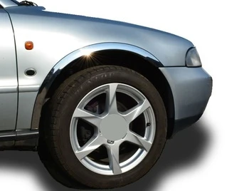 Накладки на арки (4 шт, нерж) для Ауди A4 B5 1994-2001 рр