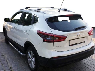 Бокові пороги Tayga (2 шт., Алюміній) для Nissan Qashqai 2014-2021 рр