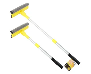 Водозгін з поролоновою губкою та телескопічною ручкою 50-70 см SAPFIRE