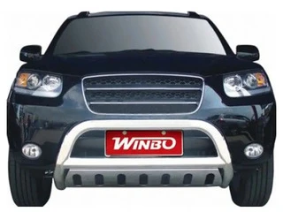 Кенгурятник Winbo (нерж.) для Hyundai Santa Fe 2 2006-2012 рр