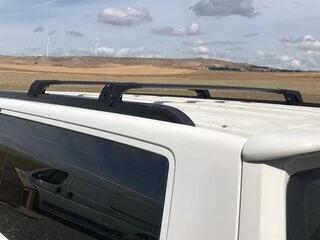 Інтегровані рейлінги (чорні) Довга база для Volkswagen T6