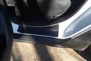 Накладки на дверні пороги EuroCap (4 шт, ABS) для Renault Duster 2018-2024 рр