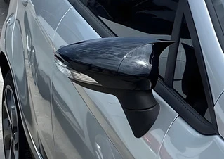 Накладки на дзеркала BMW-Style (2 шт) для Ford Fiesta 2008-2017 рр