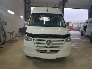Дефлектор капоту (EuroCap) для Mercedes Sprinter W907/W910 2018- рр
