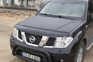 Дефлектор капоту (EuroCap) для Nissan Navara 2006-2015 рр
