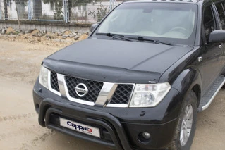 Дефлектор капоту (EuroCap) для Nissan Navara 2006-2015 рр