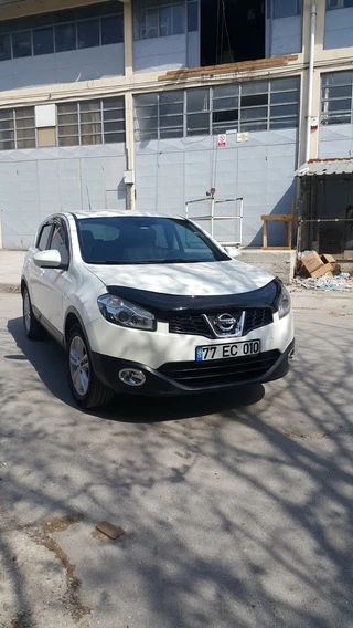 Дефлектор капоту (EuroCap) для Nissan Qashqai 2010-2014рр