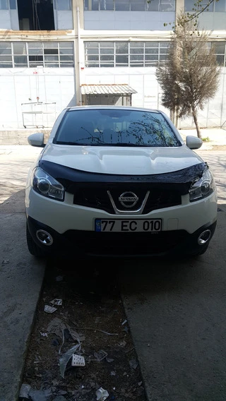 Дефлектор капоту (EuroCap) для Nissan Qashqai 2010-2014рр