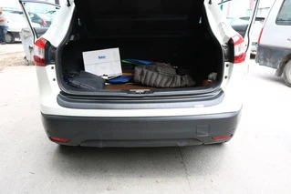 Накладка на задній бампер EuroCap (2014-2017, ABS) для Nissan Qashqai рр