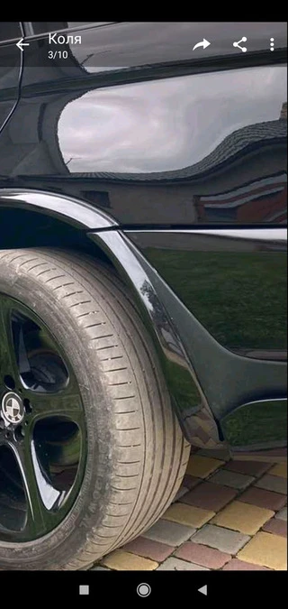 Накладки на арки ALPINA (4шт, під фарбування) для BMW X5 E-53 1999-2006 рр