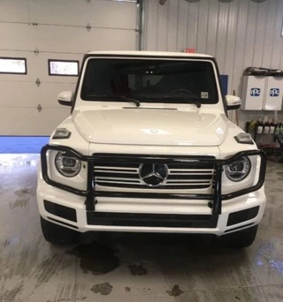 Передній захист тип-2 (2018-2024) для Mercedes G сlass W463 рр