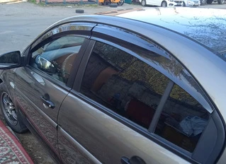 Вітровики (4 шт., Sunplex Sport) для Hyundai Accent 2006-2010 рр