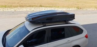Перемички на рейлінги з ключем Wingbar V2 (2 шт) Чорний для BMW 5 серія F-10/11/07 2010-2016 рр
