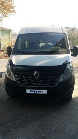 Дефлектор капота 2015-2019 (EuroCap) для Renault Master рр