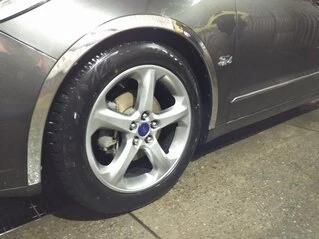 Накладки на арки (4 шт, нерж) для Ford Mondeo 2014-2022 рр