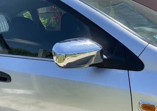 Накладки на дзеркала (2 шт., пласт.) для Honda Civic Sedan VII 2001-2006 рр