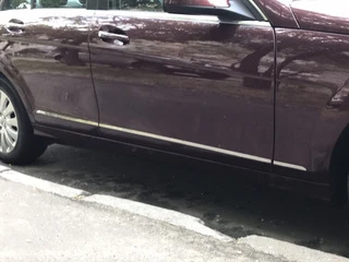 Накладки на дверні молдинги (6 шт, нерж) для Mercedes C-class W204 2007-2015рр