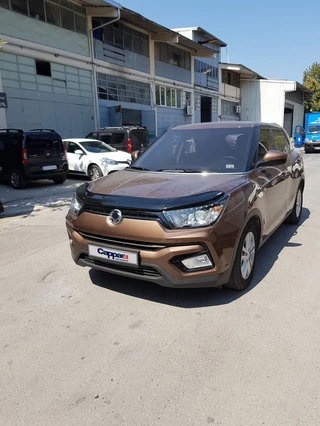 Дефлектор капоту (EuroCap) для SsangYong Tivoli