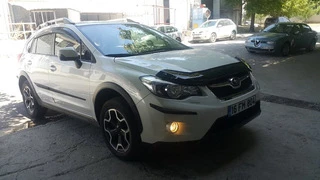 Дефлектор капоту (EuroCap) для Subaru XV 2011-2017 рр