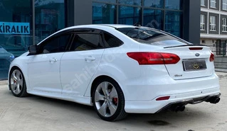 Спойлер Sedan LIP (Sunplex, чорний) (107,2см *5,5см) для Ford Focus III 2011-2017 рр