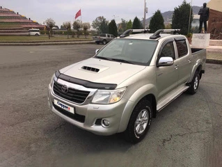 Дефлектор капота 2011-2015 (EuroCap) для Toyota Hilux рр
