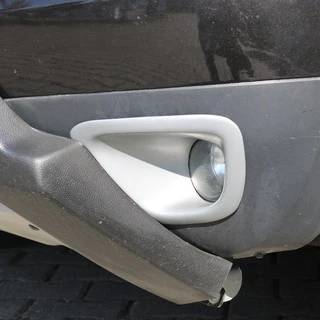 Накладки на противотуманки 2008-2013 (2 шт, ABS) для Renault Duster рр