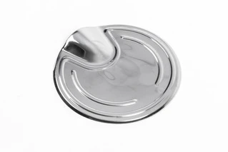 Накладка на бак (нерж.) OmsaLine - Італійська нержавійка для Fiat Doblo I 2005-2010 рр