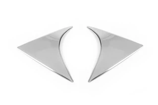 Накладка трикутник на кришку багажника (нерж) для Hyundai Tucson TL 2016-2021рр