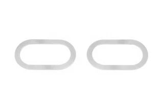 Обведення поворотника (2 шт, нерж) для Nissan Note 2004-2012 рр