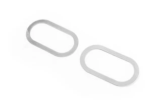 Хром повторювача поворотів (2 шт, нерж) для Skoda Citigo 2011- рр