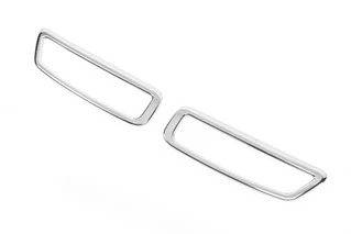 Обведення заднього бампера (2 шт., нерж) OmsaLine - Італійська нержавійка для Peugeot 3008 2016-2023 рр