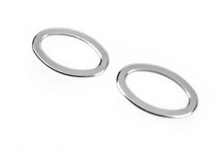 Обведення поворотника OmsaLine (2 шт., нерж) для Peugeot 1007