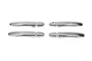 Накладки на ручки (4 шт, нерж) Carmos - турецька сталь для Chery Elara/Alia/Fora/A5