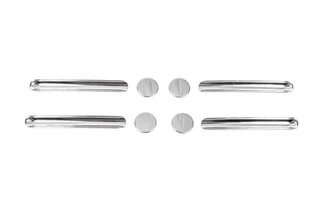 Накладки на ручки (нерж) для Dodge Nitro 2007- рр