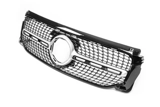 Передня решітка Diamond Silver Без місця під камеру для Mercedes GLB X247 2019- рр