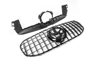 Передня решітка Diamond Black (2015-2019) З місцем під камеру для Mercedes GLC X253