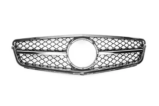 Передня решітка AMG Silver для Mercedes C-class W204 2007-2015рр