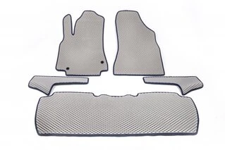 Килимки EVA (сірі) Передні (2 шт) для Citroen Berlingo 2008-2018 рр