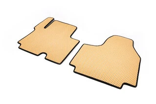 Килимки EVA (бежеві) 1 -2025 2 для Opel Vivaro 2001-2015 рр