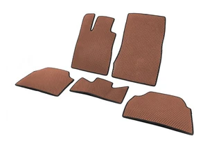 Килимки EVA (Short, Коричневий) для Mercedes S-сlass W220