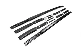 Рейлінги (2 шт) Чорні для Mitsubishi Outlander 2012-2021 рр