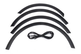 Накладки на арки (чорний мат) Довга база для Volkswagen Caddy 2015-2020 рр