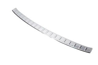 Накладка на задній бампер Carmos V1 (Avant, нерж) для Ауди A4 B8 2007-2015 рр