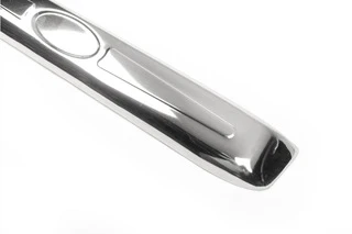 Накладка над номером (нерж.) для Ford Transit 2000-2014 рр