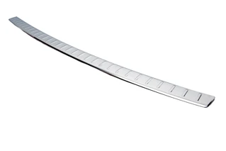 Накладка на задній бампер Carmos V1 (SW, нерж) для Skoda Superb 2009-2015 рр